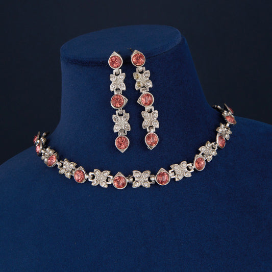 Floral Spark American Necklace Set