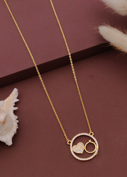 Eternal Love Circle Necklace