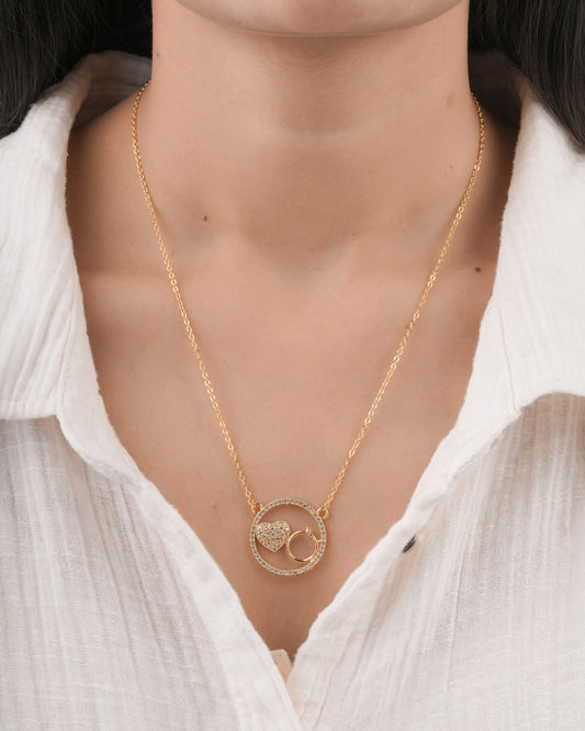 Eternal Love Circle Necklace