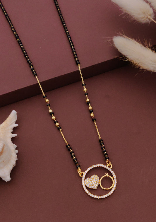 Royal Black Love Mangalsutra
