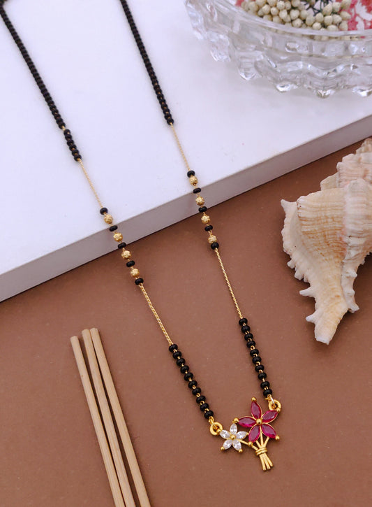 Blooming Blossom Floral Mangalsutra