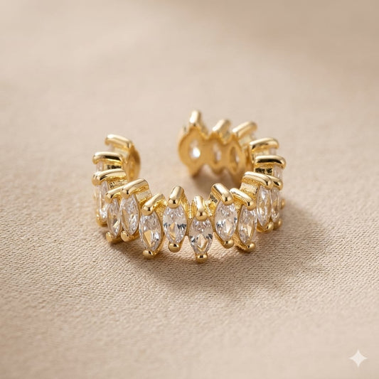 The Marquise Crown Ear Cuff 👑✨
