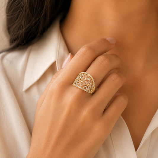 The Royal Jharokha Ring