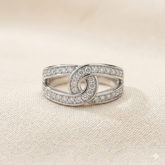Silver Infinity Loop Statement Ring 💫💍